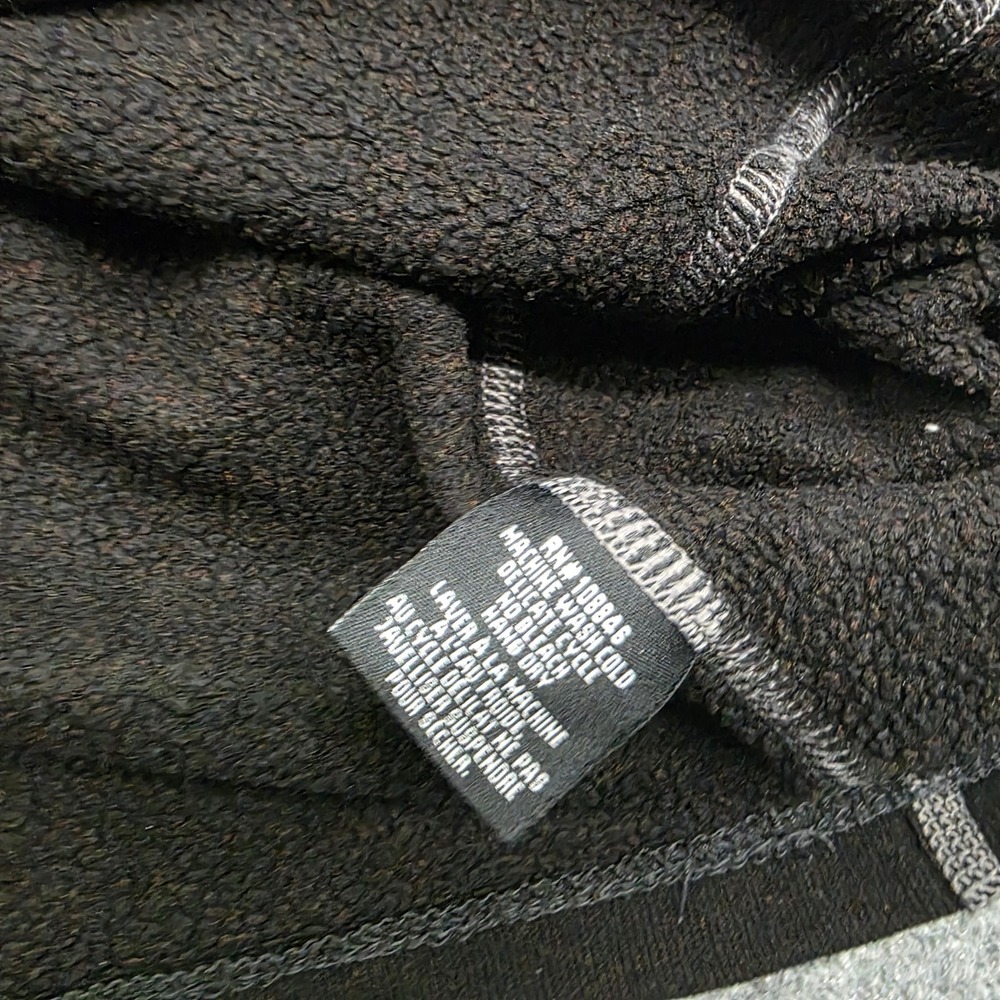 Kuhl Kashmira Mens Large Black Gray 1/4 Zip Fleece Pullover Sweater RN 103846 - Picture 9 of 13